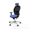 Jorquera Piqueras y Crespo 1D086G2 - Bureaustoel met hoofdsteun - Verstelbare hoogte - Licht Blauw