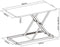 VDD Gaming - Zit sta bureau - Hoogte verstelbaar 4-39.5cm - Zwart 60x30cm