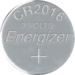Energizer ENCR2016 - Lithium Knopcelbatterij CR2016 3V - Tot 10 jaar levensduur - Zilver