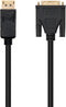 Nanocable 10.15.4501 - DisplayPort naar DVI-D - 100cm - Zwart