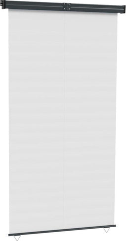 vidaXL - Balkonscherm - 165x250 - cm - crèmekleurig