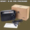 Retekess TR604 - Draagbare Radio - AM/FM - Zwart