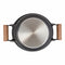 Kookpot met Deksel Oroley Nature Hout 20 cm Gegoten aluminium