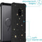 iMoshion Hoesje Geschikt voor Samsung Galaxy S9 Hoesje Met Koord - iMoshion Design Hoesje met Koord - Goud / Zwart / Stars Gold