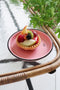 CABANAZ - bord, keramiek, SMALL PLATE, doorsnede 15.6 cm, roze