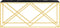 vidaXL - Salontafel - 110x45x45 - cm - roestvrij - staal - en - glas