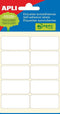 Apli witte etiketten ft 19 x 40 mm (b x h), 60 stuks, 10 per blad (2676)