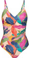 Triumph Summer Allure OP 01 - Dames Badpak - Gevoerd met ruches - Roze