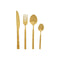 Bestek Home ESPRIT Gouden Roestvrij staal 15 x 7 x 24 cm 16 Onderdelen