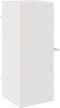 vidaXL - Kattenhuis - 43x43x90 - cm - massief - grenenhout - wit