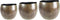 Ter Steege Bloempot-Sierpot Metaal Brons-Bruin-Groen D 30 H 25 cm