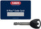 Abus WCH+9KS/110 - Muuranker met ketting - Gehard staal - Zwart 110 cm
