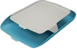 Brievenbak leitz cosy met desk organiser blauw | 128 stuks