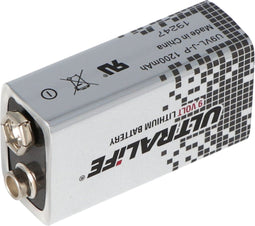 Ultralife lithiumbatterij 9 volt, E-blok, U9VL, U9VL-J, U9VL-JP