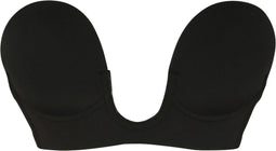 MAGIC Bodyfashion LUve Bra - Plak bh - Push up - Zelfklevend - Cup E - Zwart