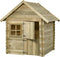 Swing King speelhuis Louise deLuxe 124x150x160 cm - Geïmpregneerd FSC hout