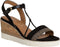 Tamaris Essentials - Dames Sandalen - Hakhoogte 7,5 cm - Zwart Comb - Maat 38