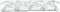 vidaXL - Tuinbankkussen - 100x50x7 - cm - oxford - stof - bladpatroon