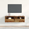 vidaXL - TV - Wandkast - Oud - Hout - 100x30x30 - cm - Engineered - Wood