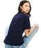 Lacoste Dames T-shirt - Katoen - Korte mouw - Navy blauw - Maat 42