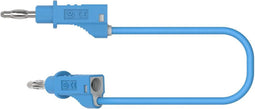 Electro PJP 2110-CD1-100BL Meetsnoer Bananenstekker Bananenstekker 1.00 m Blauw 1 stuk(s)