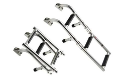 Allpa RVS Zwemtrap - 4 treden - Klapbaar - RVS