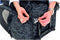 Flamingo Izzie - Hondentrolley - Waterafstotend - Zwart - 32 x 29 x 52 cm