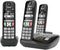 Gigaset A735A - DECT-telefoon - 3 handsets met antwoordapparaat en handsfree (3 stuks)