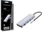 Conceptronic DONN20G - USB 3.2 Gen 1 Type-C - Ethernet LAN 10/100/1000 Mbit/s - Grijs