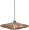 GOOD&MOJO Hanglamp Zanzibar - Rotan Wit - Ø55cm - Modern - Hanglampen Eetkamer, Slaapkamer, Woonkamer
