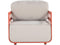 Hartman Cestelli - Loungestoel - Kussen inbegrepen - Peach