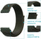iMoshion Bandje Geschikt voor Garmin Vivoactive 3 / Venu / Forerunner 245 - iMoshion Nylon bandje - Groen