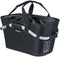 Basil Classic Carry All - Fietsmand Achter - Waterafstotend Polyester - Zwart - 22 Liter - Inclusief MIK Adapterplate
