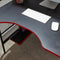 X-Rocker Icarus - Gaming Bureau - Ergonomisch ontwerp met kabelgeleiding - Zwart