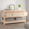 vidaXL - Salontafel - 102x49x55 - cm - massief - grenenhout