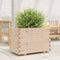 vidaXL - Plantenbak - 70x40x49,5 - cm - massief - grenenhout