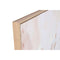 Schilderij Home ESPRIT Wit Beige Grijs Gouden Vogels Scandinavisch 103 x 4,5 x 143 cm (2 Stuks)