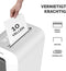 Fellowes LX65 - Papierversnipperaar - P4 - 10 vel - 22L - wit
