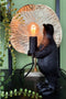 Light & Living Tafellamp Penguin - Zwart - 12x12x24cm - Modern