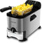 Cecotec CleanFry Infinity 3000 ProFilter - Friteuse 3 L 2000 W - Vaatwasmachinebestendige onderdelen - Zwart Roestvrij staal