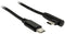 Inter-Tech 88885581 - USB-C Kabel - 1 m - Zwart