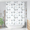 vidaXL - Doucherolgordijn - met - cassette - 150x240 - cm - stofbreedte - 146 - cm