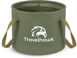 Travelhawk Opvouwbare Emmer 10L - Compact en lichtgewicht - Ideaal voor camping en outdoor activiteiten