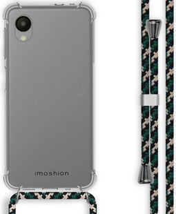 iMoshion Hoesje Geschikt voor Samsung Galaxy A23 (5G) Hoesje Met Koord - iMoshion Backcover met koord - Transparant