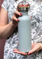 Retulp Urban - Waterfles - Drinkfles - 750 ml - Light Grey - RVS