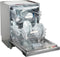 Privileg P0B ECO D541 X - Half-geïntegreerde Vaatwasser - 14 couverts - C-klasse - 41 dB - RVS