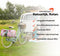New Looxs Melbourne Large - Rotan Fietsmand met Deksel - Handgemaakt - Voorop - 45 Liter - Grijs