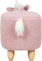 UNICORN - Poef - Roze - 31 cm - Polyester
