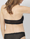 sloggi ZERO Feel Lace - Bandeau - Geometrisch stretchkant - Zwart