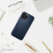 DECODED iPhone 13 Pro - Back Cover - Hoogwaardig ECCO Leer - Donker Blauw
